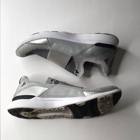 APL TechLoom Bliss Sneakers in Metallic Silver/White/Black. - Picture 12 of 16